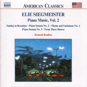 Siegmeister Elie - Piano Music Vol 2 in der Gruppe Externt_Lager / Naxoslager bei Bengans Skivbutik AB (589168)