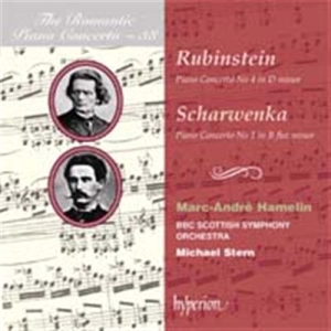 Rubinstein/Scharwenka - Piano Concerto 4/Piano Conc 1 in der Gruppe Externt_Lager / Naxoslager bei Bengans Skivbutik AB (589456)
