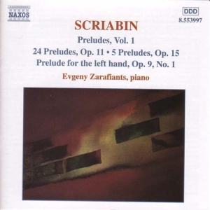 Scriabin Alexander - Preludes Vol 1 in der Gruppe CD bei Bengans Skivbutik AB (589624)
