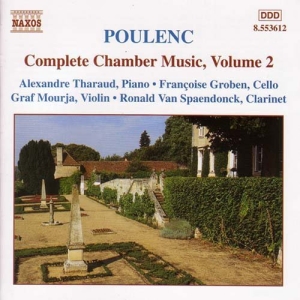 Poulenc Francis - Complete Chamber Music Vol 2 in der Gruppe Externt_Lager / Naxoslager bei Bengans Skivbutik AB (590067)