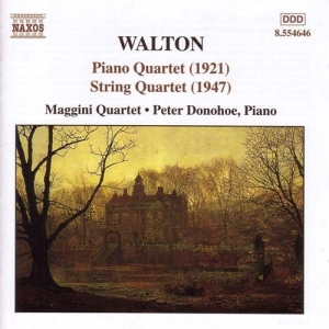 Walton William - Piano Quartet/String Quartet in der Gruppe CD bei Bengans Skivbutik AB (590074)