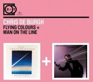 Burgh Chris De - 2For1 Flying Colours/Man On The... in der Gruppe CD / Pop bei Bengans Skivbutik AB (590910)