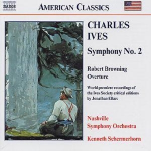 Ives Charles - Symphony 2 in der Gruppe Externt_Lager / Naxoslager bei Bengans Skivbutik AB (590950)