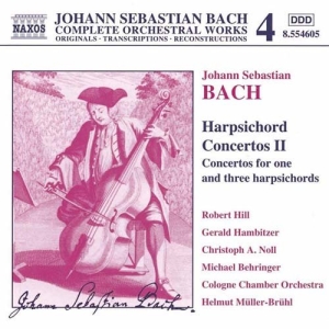 Bach Johann Sebastian - Harpsichord Concertos Ii in der Gruppe Externt_Lager / Naxoslager bei Bengans Skivbutik AB (590956)