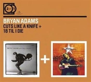 Bryan Adams - 2For1 18 Til I Die/Cuts Like A... in der Gruppe Minishops / Bryan Adams bei Bengans Skivbutik AB (591056)