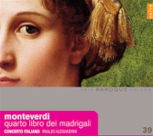 Monteverdi - Quarto Libro Dei Madrigali in der Gruppe CD bei Bengans Skivbutik AB (591212)