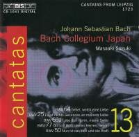 Bach Johann Sebastian - Cantatas Vol 13 in der Gruppe Externt_Lager / Naxoslager bei Bengans Skivbutik AB (591825)