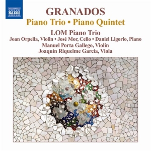 Granados - Piano Trio in der Gruppe Externt_Lager / Naxoslager bei Bengans Skivbutik AB (591954)