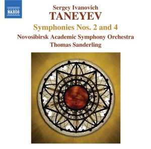 Taneyev - Symphonies 2 And 4 in der Gruppe CD bei Bengans Skivbutik AB (591971)