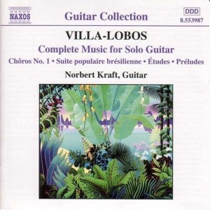 Villa Lobos Heitor - Complete Music Solo Guitar in der Gruppe CD bei Bengans Skivbutik AB (592542)