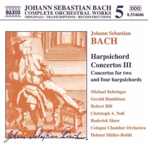 Bach Johann Sebastian - Harpsichord Concertos 3 in der Gruppe CD bei Bengans Skivbutik AB (592553)