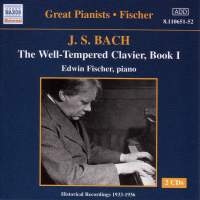Bach Johann Sebastian - Well-Tempered Clavier Book 1 in der Gruppe Externt_Lager / Naxoslager bei Bengans Skivbutik AB (593167)