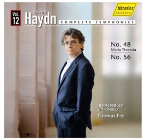 Joseph Haydn - Symphonies Nos 48 & 56 in der Gruppe Externt_Lager / Naxoslager bei Bengans Skivbutik AB (593424)