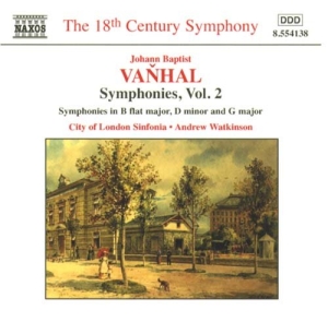 Vanhal Johann Baptist - Symphonies Vol 2 in der Gruppe CD bei Bengans Skivbutik AB (593768)