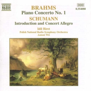 Brahms/Schumann - Piano Concerto 1 in der Gruppe CD bei Bengans Skivbutik AB (593779)