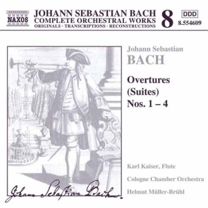Bach Johann Sebastian - Orchestral Suites 1 -4 in der Gruppe Externt_Lager / Naxoslager bei Bengans Skivbutik AB (593781)