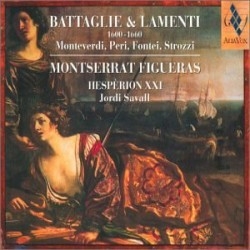 Monteverdi/Peri/Fontei Strozz - Battaglie E Lamenti 1600-1660 in der Gruppe Externt_Lager / Naxoslager bei Bengans Skivbutik AB (594336)