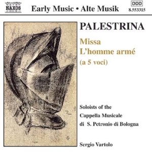Palestrina Giovanni Pierluigi - Missa Lhomme Arme in der Gruppe Externt_Lager / Naxoslager bei Bengans Skivbutik AB (594472)