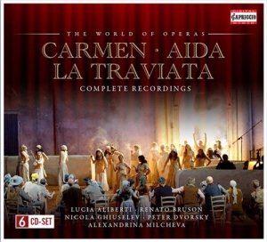 The World Of Opera - Carmen / Aida / La Traviata Complet in der Gruppe Externt_Lager / Naxoslager bei Bengans Skivbutik AB (595174)