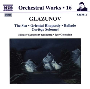 Glazunov Alexander - Orchestral Works 16 in der Gruppe CD bei Bengans Skivbutik AB (595589)