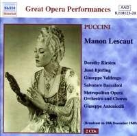 Puccini Giacomo - Manon Lescaut in der Gruppe CD bei Bengans Skivbutik AB (595606)