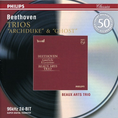 Beethoven - Pianotrio 5 & 7 in der Gruppe CD / Klassiskt bei Bengans Skivbutik AB (596518)