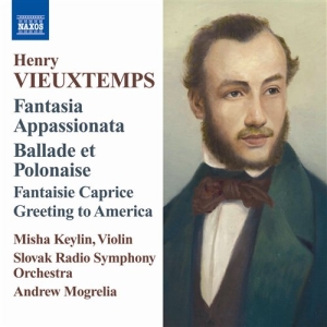 Vieuxtemps - Fantasia Appassionata in der Gruppe Externt_Lager / Naxoslager bei Bengans Skivbutik AB (596554)