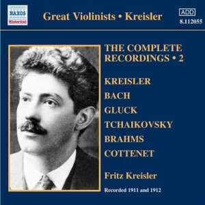 Fritz Kreisler - The Complete Solo Recordings Vol 2 in der Gruppe Externt_Lager / Naxoslager bei Bengans Skivbutik AB (596557)