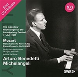 Mozart - Piano Concertos Nos 15&20 in der Gruppe Externt_Lager / Naxoslager bei Bengans Skivbutik AB (596860)