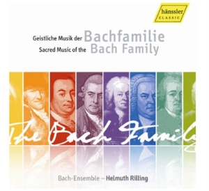 J S Bach / W F Bach / J C Bach - Sacred Music Of The Bach Family in der Gruppe Externt_Lager / Naxoslager bei Bengans Skivbutik AB (596990)