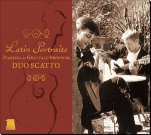 Piazzolla / Gnattali / Brouwer - Latin Portraits in der Gruppe CD bei Bengans Skivbutik AB (596994)
