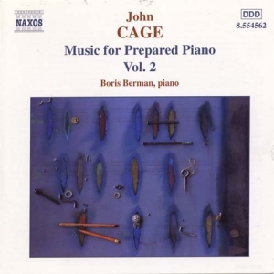 Cage John - Music For Prepared Piano Vol 2 in der Gruppe CD / Klassiskt bei Bengans Skivbutik AB (597092)