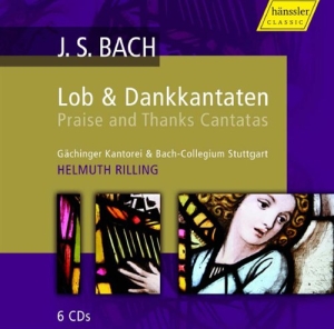 J S Bach - Cantatas 51, 76, 79, 80, 137 in der Gruppe Externt_Lager / Naxoslager bei Bengans Skivbutik AB (597157)