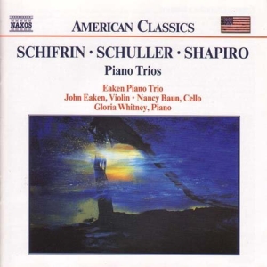 Schifrin/Schuller/Shapiro - Piano Trios in der Gruppe Externt_Lager / Naxoslager bei Bengans Skivbutik AB (598361)