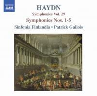 Haydn - Symphonies 1-5 in der Gruppe Externt_Lager / Naxoslager bei Bengans Skivbutik AB (598552)