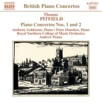 Pitfield Thomas - Piano Concertos 1 & 2 in der Gruppe CD bei Bengans Skivbutik AB (598568)