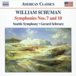Schuman William - Symphonies 7&10 in der Gruppe Externt_Lager / Naxoslager bei Bengans Skivbutik AB (598574)