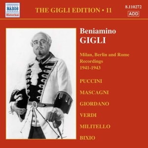 Gigli Beniamino - Vol 11 in der Gruppe Externt_Lager / Naxoslager bei Bengans Skivbutik AB (598585)