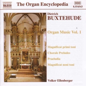 Buxtehude Dietrich - Organ Music Vol 1 in der Gruppe Externt_Lager / Naxoslager bei Bengans Skivbutik AB (599583)