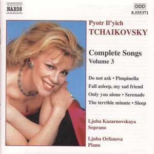 Tchaikovsky Pyotr - Complete Songs Vol 3 in der Gruppe Externt_Lager / Naxoslager bei Bengans Skivbutik AB (599584)