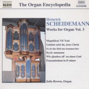 Scheidemann Heinrich - Works For Organ Vol 3 in der Gruppe Externt_Lager / Naxoslager bei Bengans Skivbutik AB (599586)