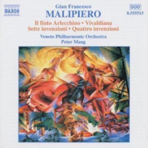 Malipiero Gian Francesco - Il Finto Arlecchino in der Gruppe Externt_Lager / Naxoslager bei Bengans Skivbutik AB (599588)