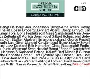 Blandade Artister - Svensk Jazzhistoria Vol. 10 in der Gruppe CD / Jazz bei Bengans Skivbutik AB (599793)