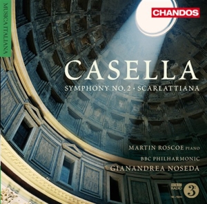 Casella - Symphony No 2 in der Gruppe CD bei Bengans Skivbutik AB (600175)