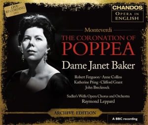 Monteverdi - The Coronation Of Poppea in der Gruppe CD bei Bengans Skivbutik AB (600176)