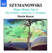 Szymanowski Karol - Piano4 in der Gruppe CD bei Bengans Skivbutik AB (600700)