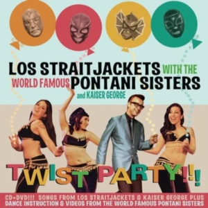 Los Straitjackets - Twist Party in der Gruppe CD bei Bengans Skivbutik AB (601181)
