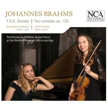Åström Annemarie/Dostal Terhi - Brahms: F.A.E. - Sonate in der Gruppe CD / Bestseller bei Bengans Skivbutik AB (601592)