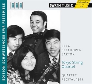 Tokyo String Quartet - Recital 1971 in der Gruppe CD bei Bengans Skivbutik AB (601704)