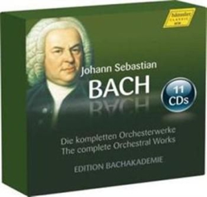 Bach Johann Sebastian - The Complete Orchestral Works in der Gruppe CD bei Bengans Skivbutik AB (601705)